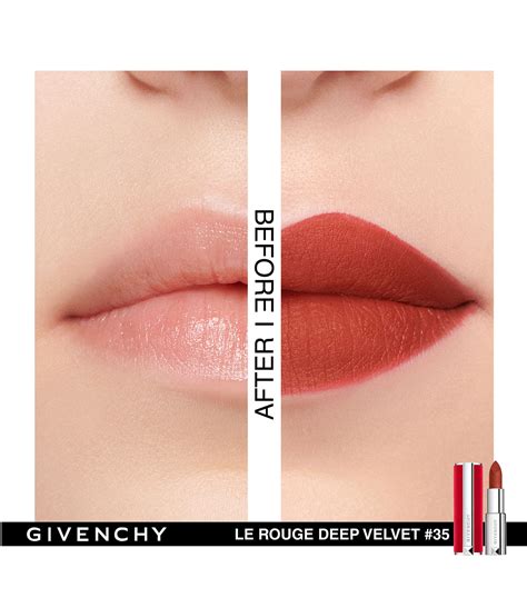 rouge à lèvre givenchy pollutants|givenchy le rouge lipstick.